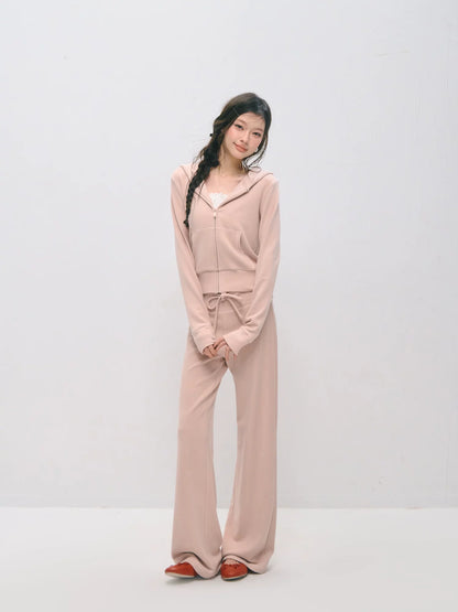 Soft Hoodie Pants Set