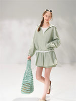 Hooded Drawstring Set