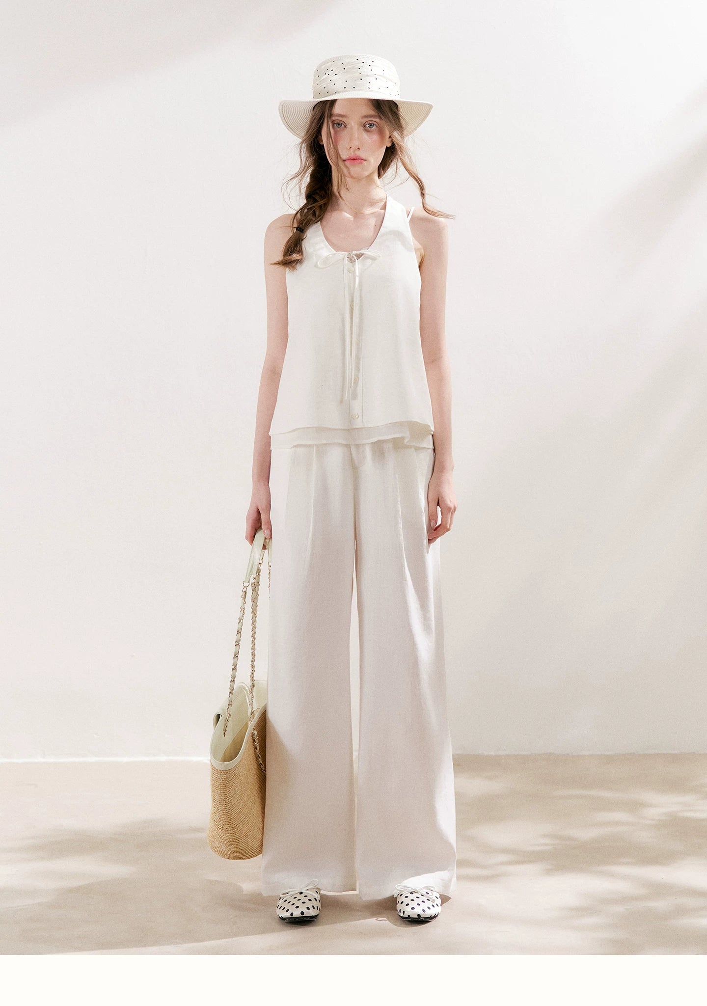Halter Bow Top &amp; Pants Set