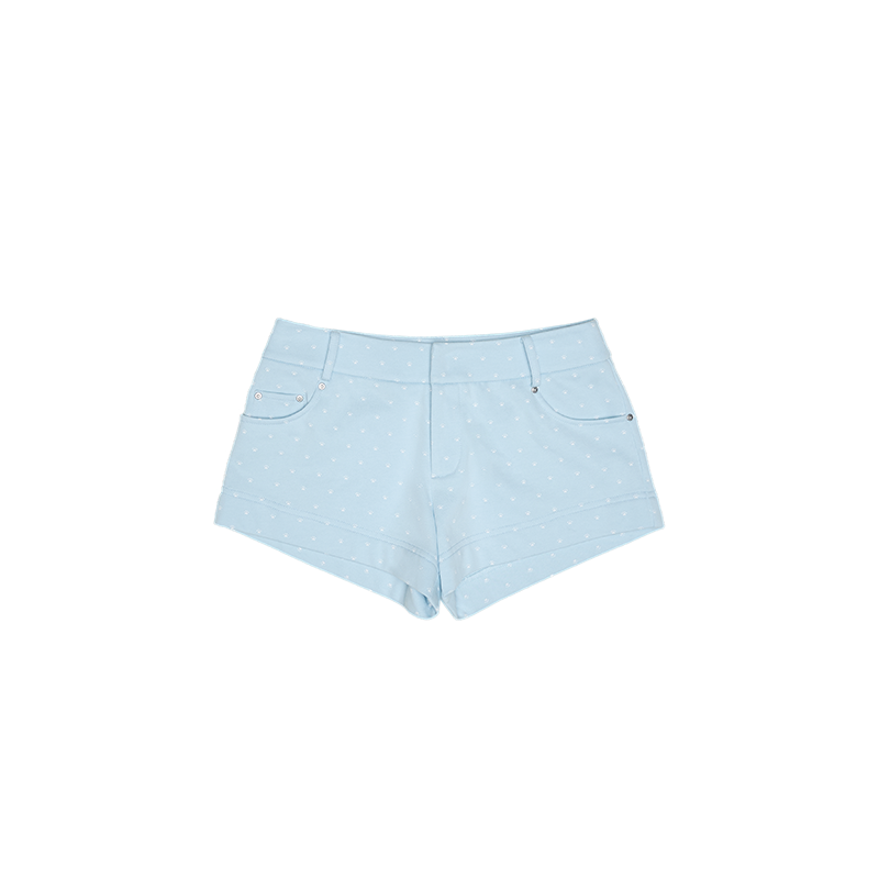 Cat Paw Polka Dot Sweatshorts