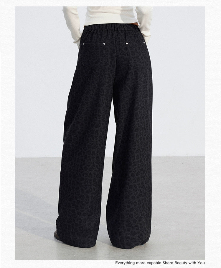 Wool Wide-Leg Pants