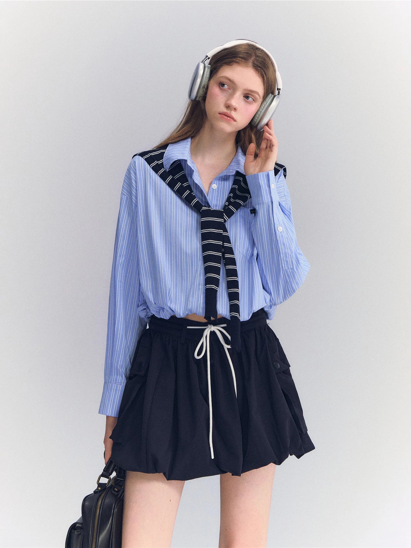 Pocket Bubble Skort