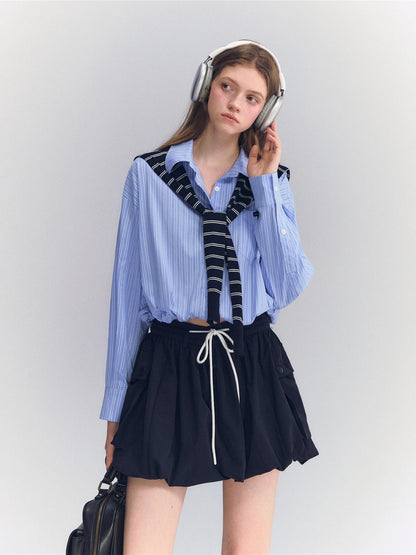 Pocket Bubble Skort