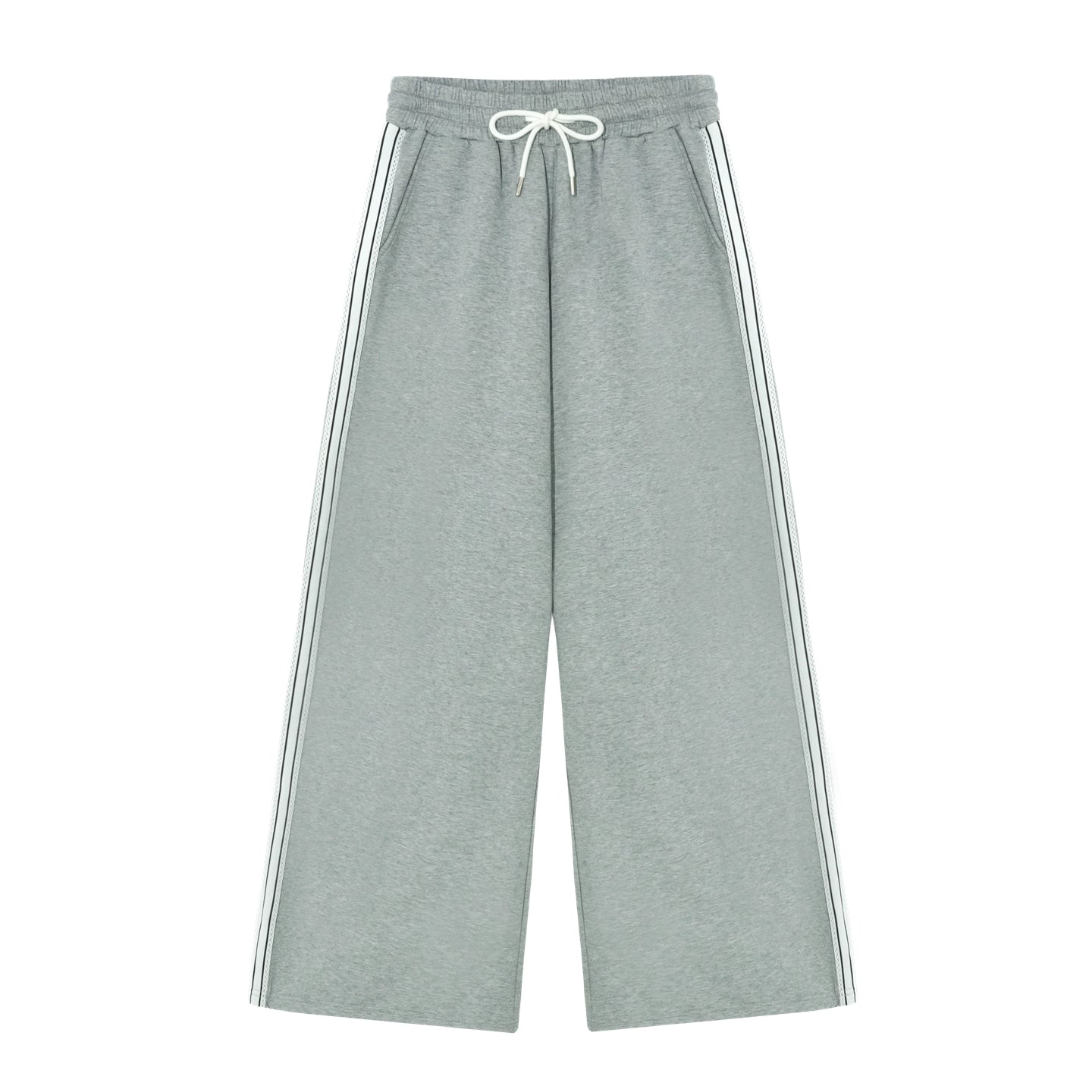 Off-Shoulder Zip-up Sweatshirt &amp; Pants Set
