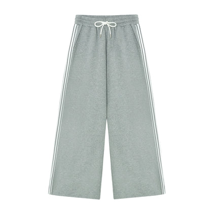 Off-Shoulder Zip-up Sweatshirt &amp; Pants Set