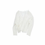 Mohair Star Cutout Sweater
