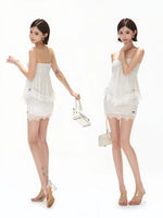 Polka Dot Chiffon Set
