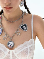 Cat & Dog Combo Pearl Waist Chain
