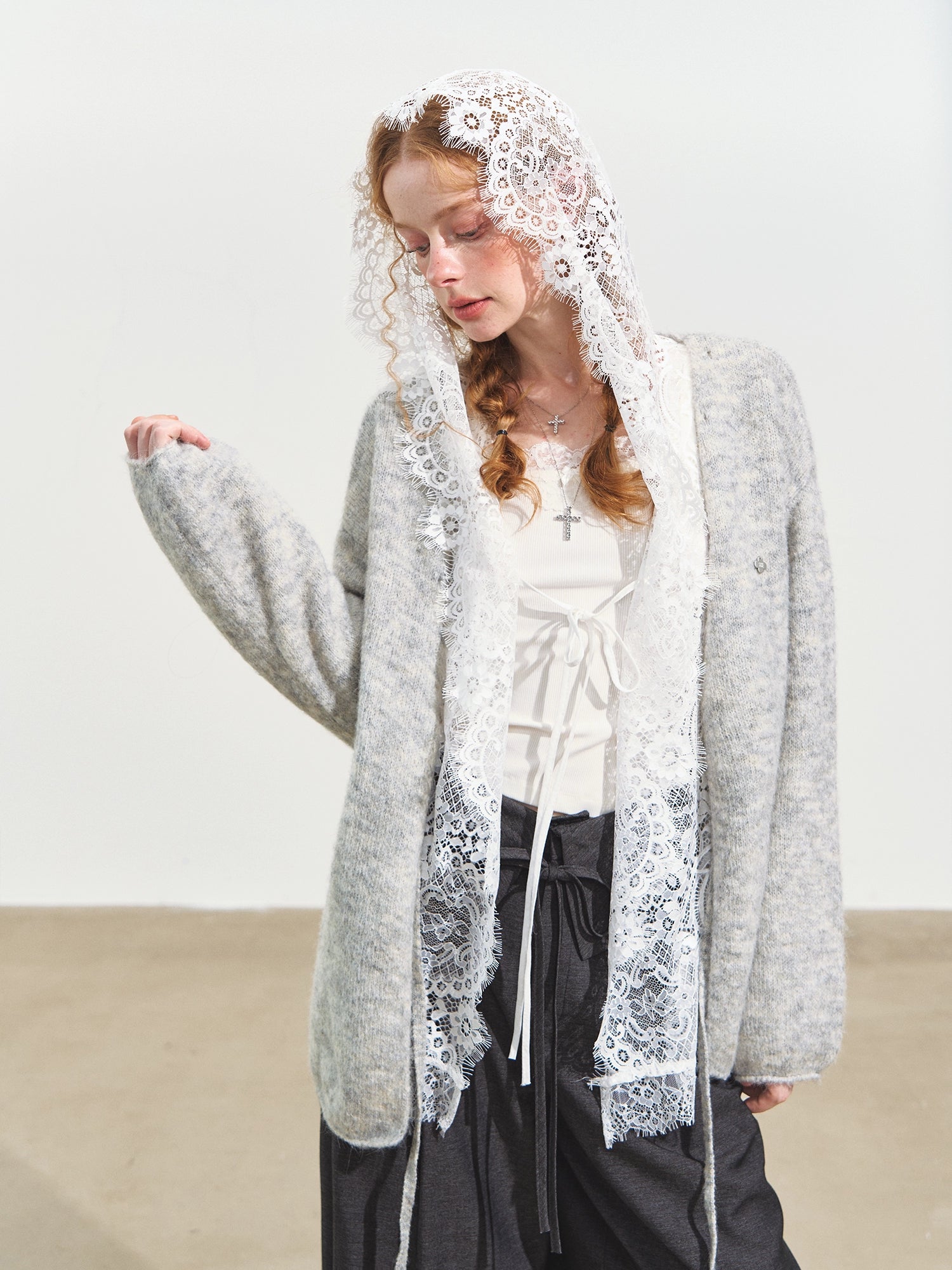 Boho Tie V-neck Cardigan