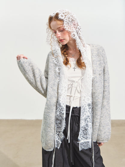 Boho Tie V-neck Cardigan