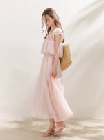 Vasilisa Floral Chiffon Maxi Dress