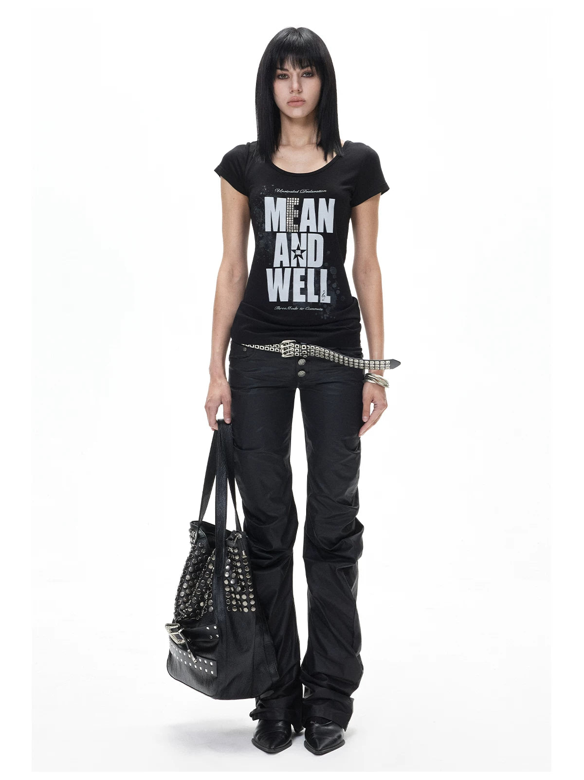 Letter Print Tee