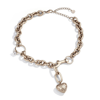 Vintage Heart Ring Pendant