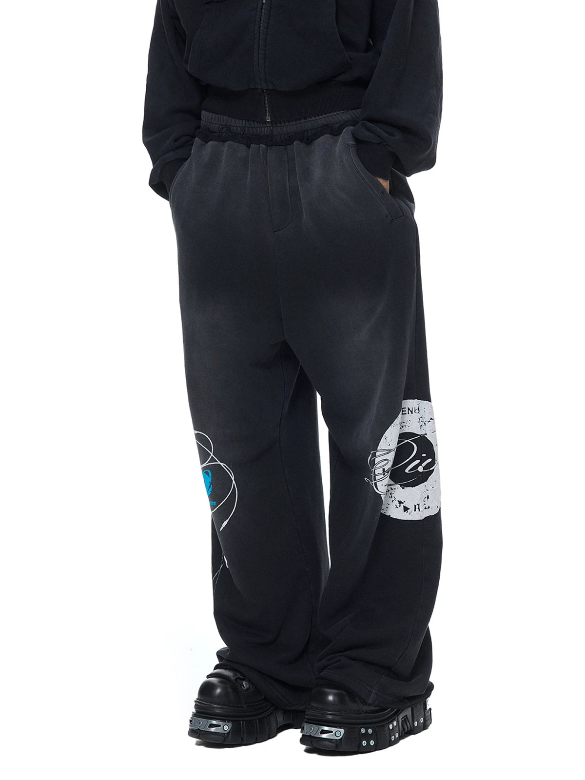 Vintage Graphic Street Sweatpants