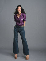 Relaxed Linen Short-Sleeve Shirt