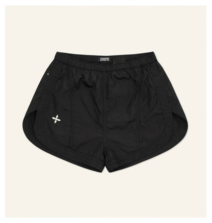 Ancient Myth Metallic Skin Embroidered Athletic Shorts