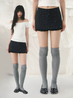 Star Ruffle Mini Skirt