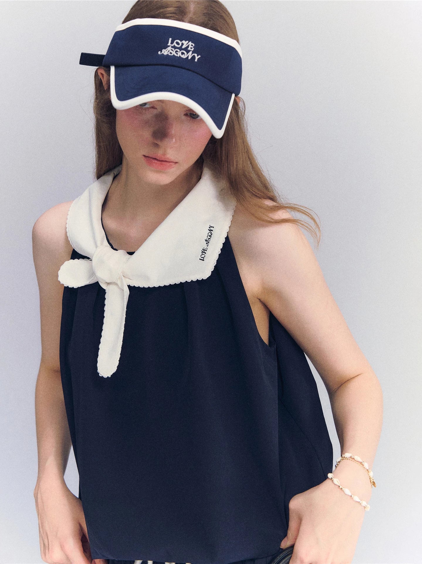 Rabbit Collar Halter Top