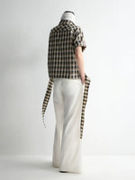Reversible Twill Overlock Short Sleeve Shirt