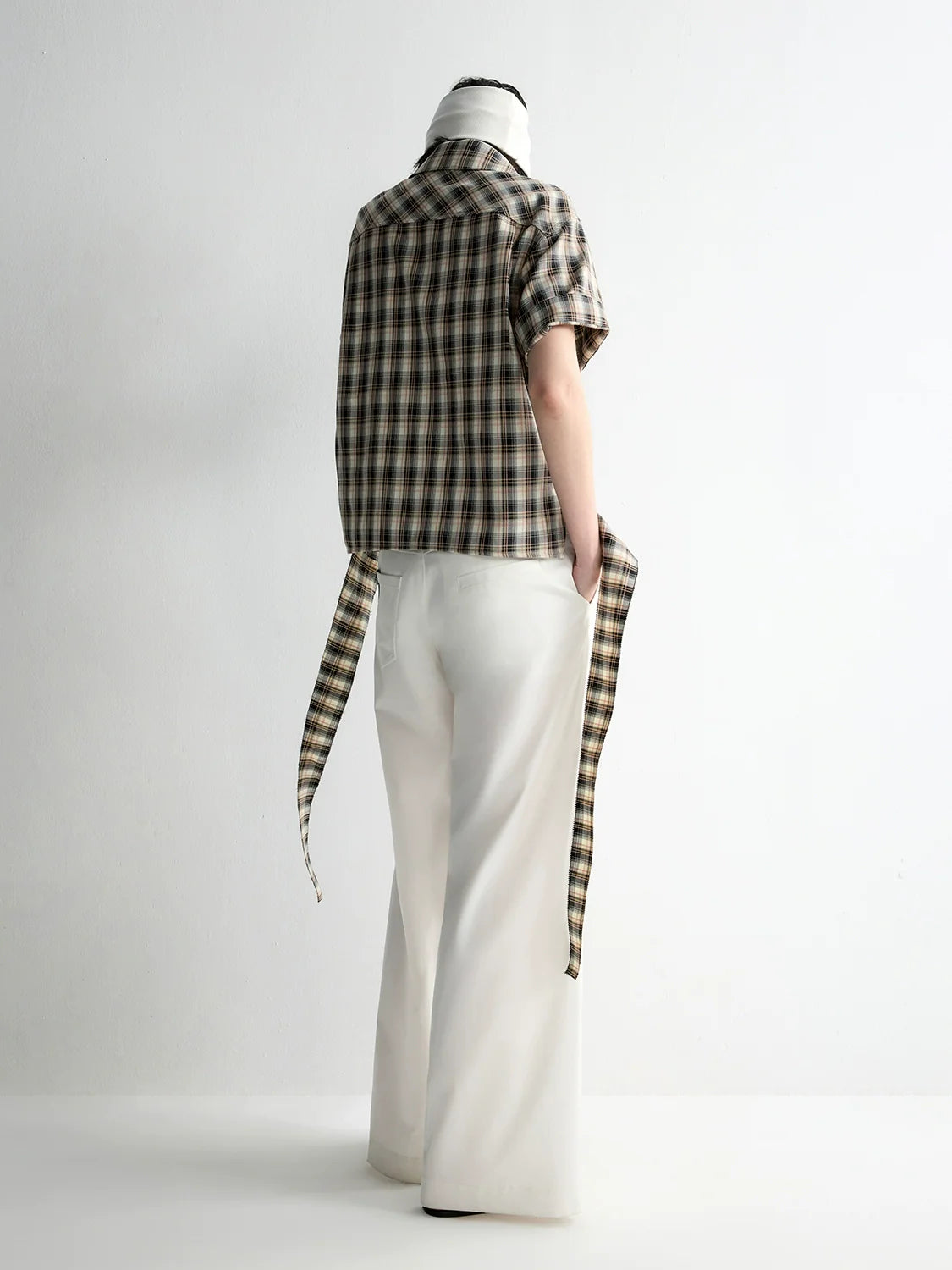 Reversible Twill Overlock Short Sleeve Shirt