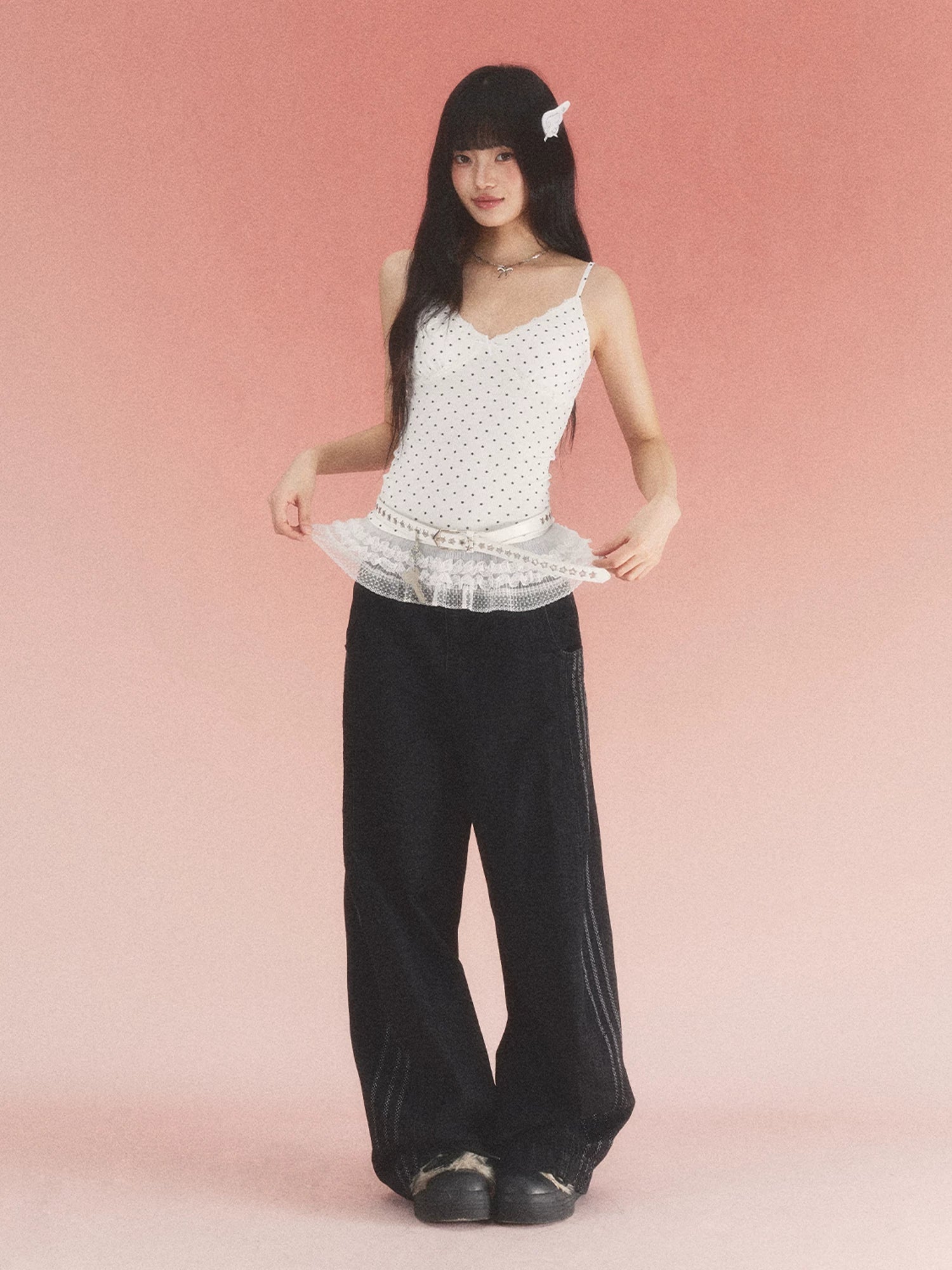 White Star Lace Camisole
