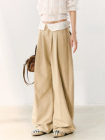 Relaxed Wide Leg Pants