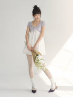 Drawstring A-Line Dress Set