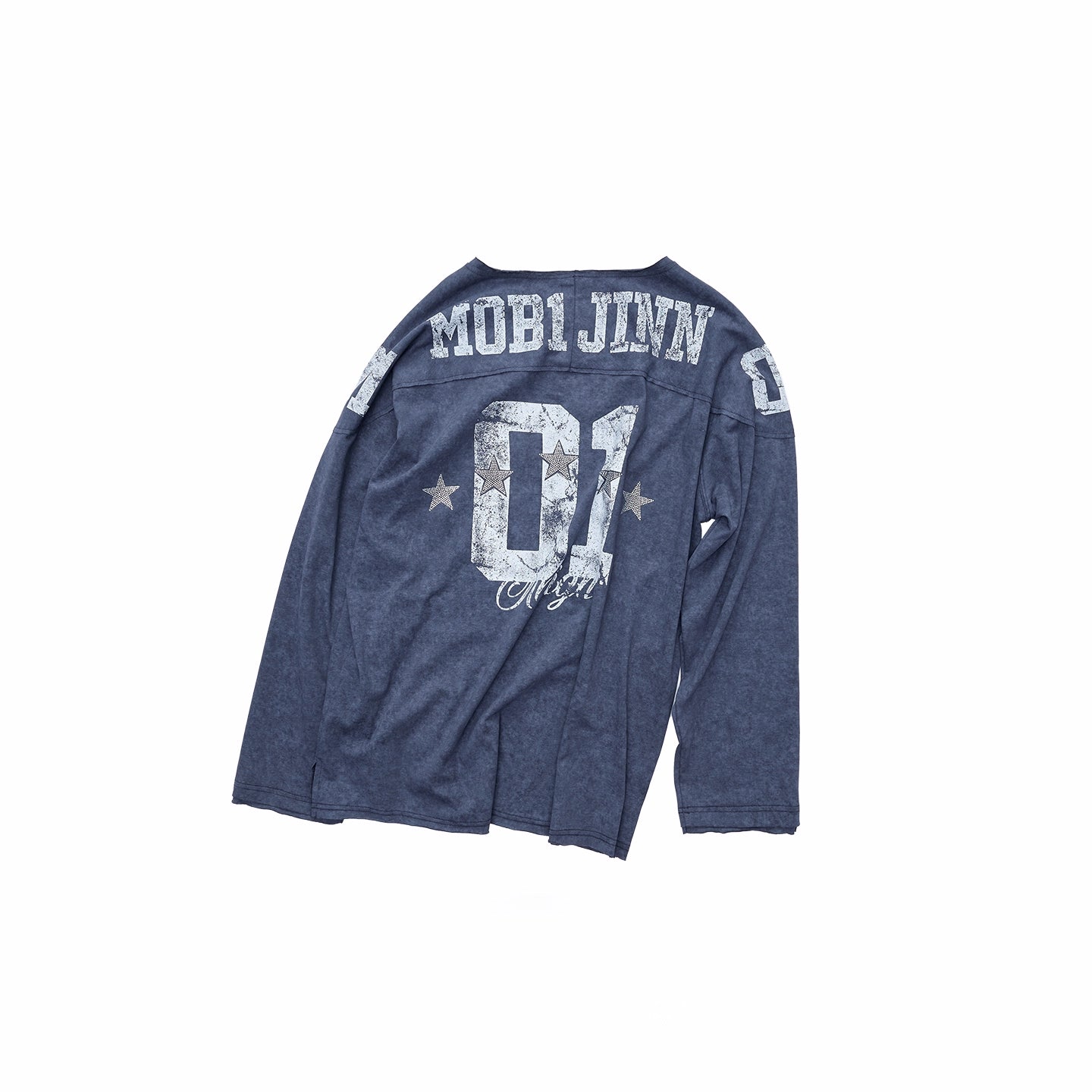 Football Rhinestone Long Sleeve Tee