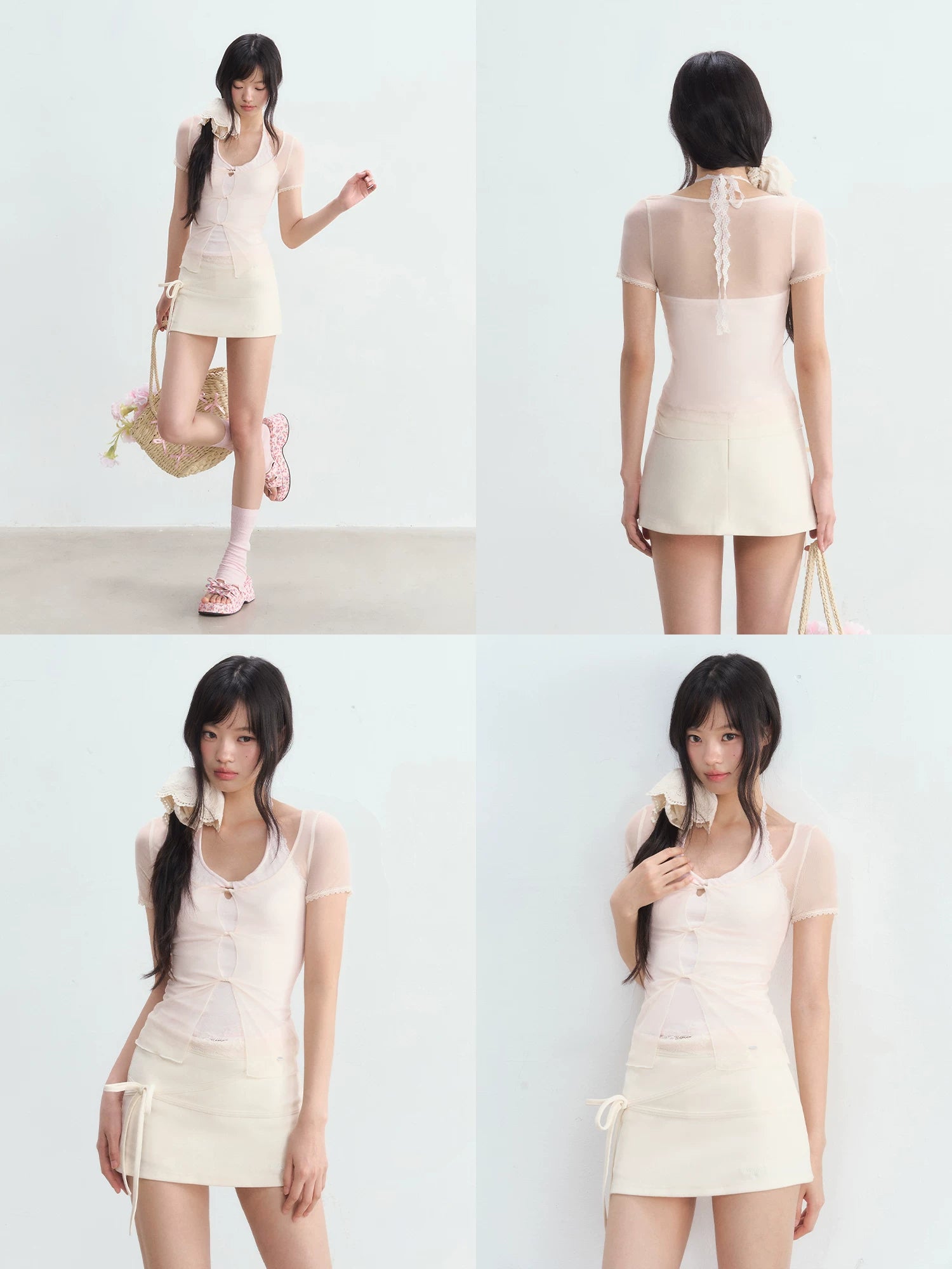 Mesh Halter Layer Top