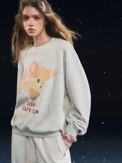 Fawn Fleece Crewneck Sweatshirt