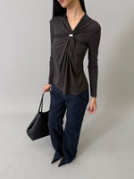 Fitted Metal-Button Wool-Blend Cropped Jacket