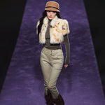 Double-Waist Stretch Skinny Jeans