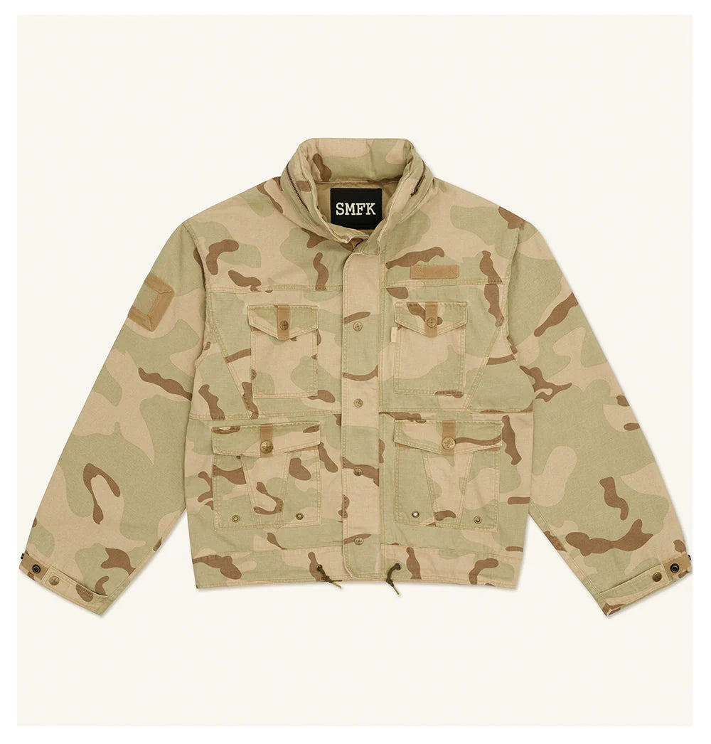 Ancient Myth Collar Embroidered Work Jacket