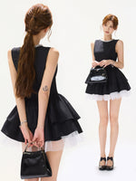 Ballet Princess Embellished Sleeveless Dress