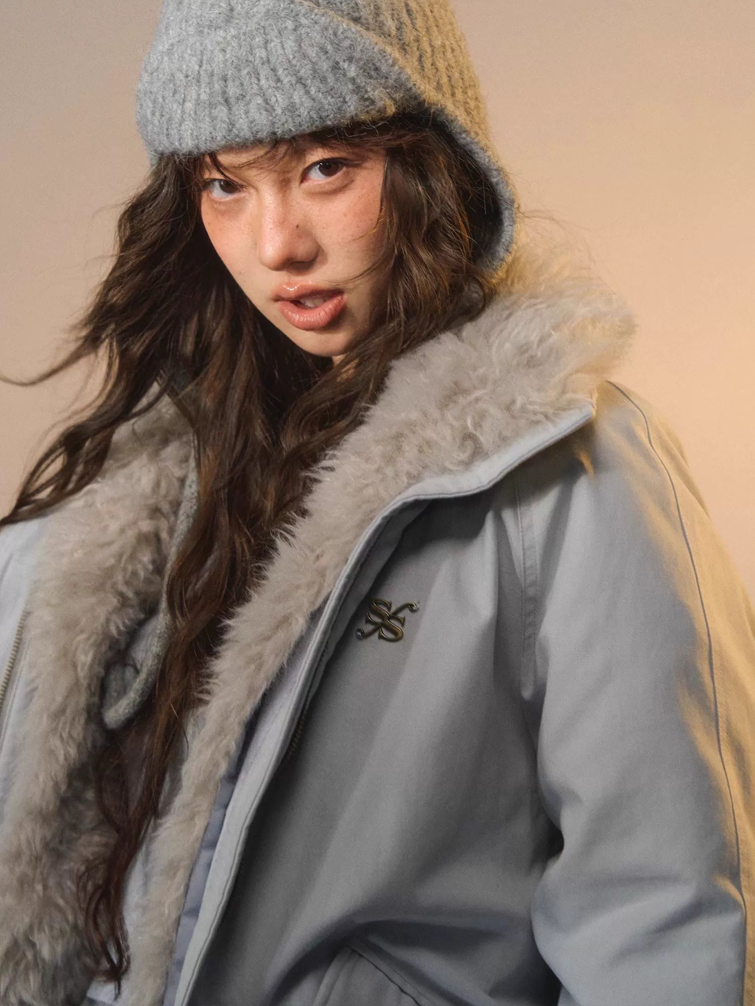 Detachable Fur Down Parka