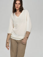 Lyocell Embroidered Relaxed Tee
