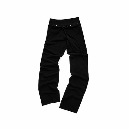 Studded Batwing Hoodie Set