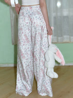 Swan Lake Wide-Leg Pants