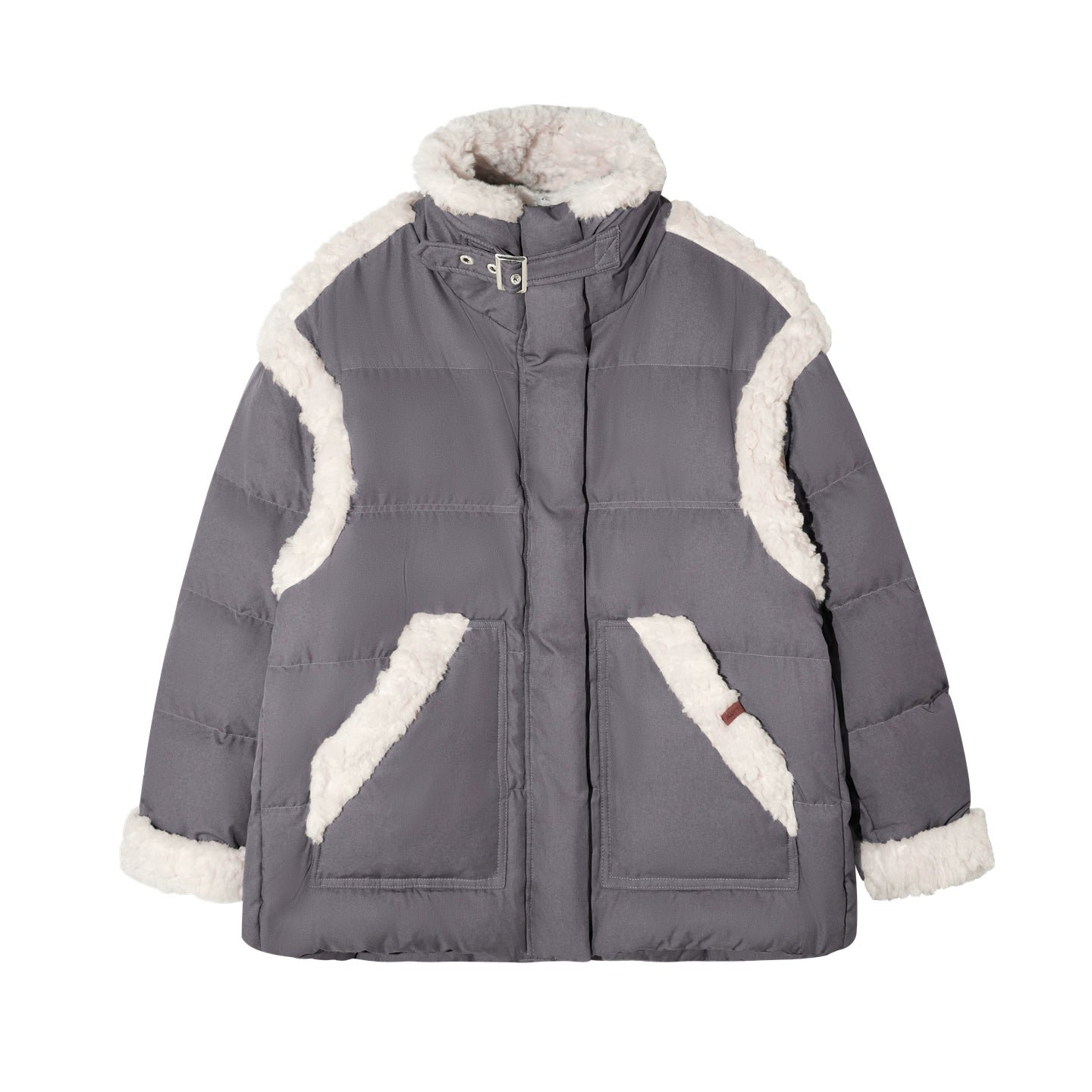 Sherpa Panel Down Jacket