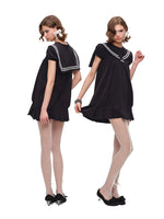 Oversized Sailor Collar Dress