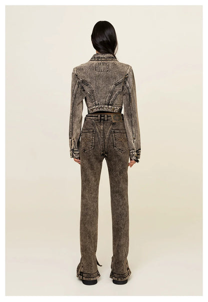 Ancient Myth Mustang short Denim Jacket