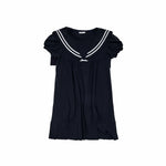 Oversized Sailor Collar Dress