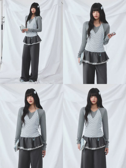 Star Cami Layered Top
