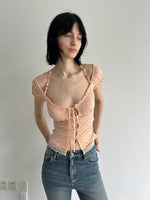 Light Lace Panel Beaded Cardigan