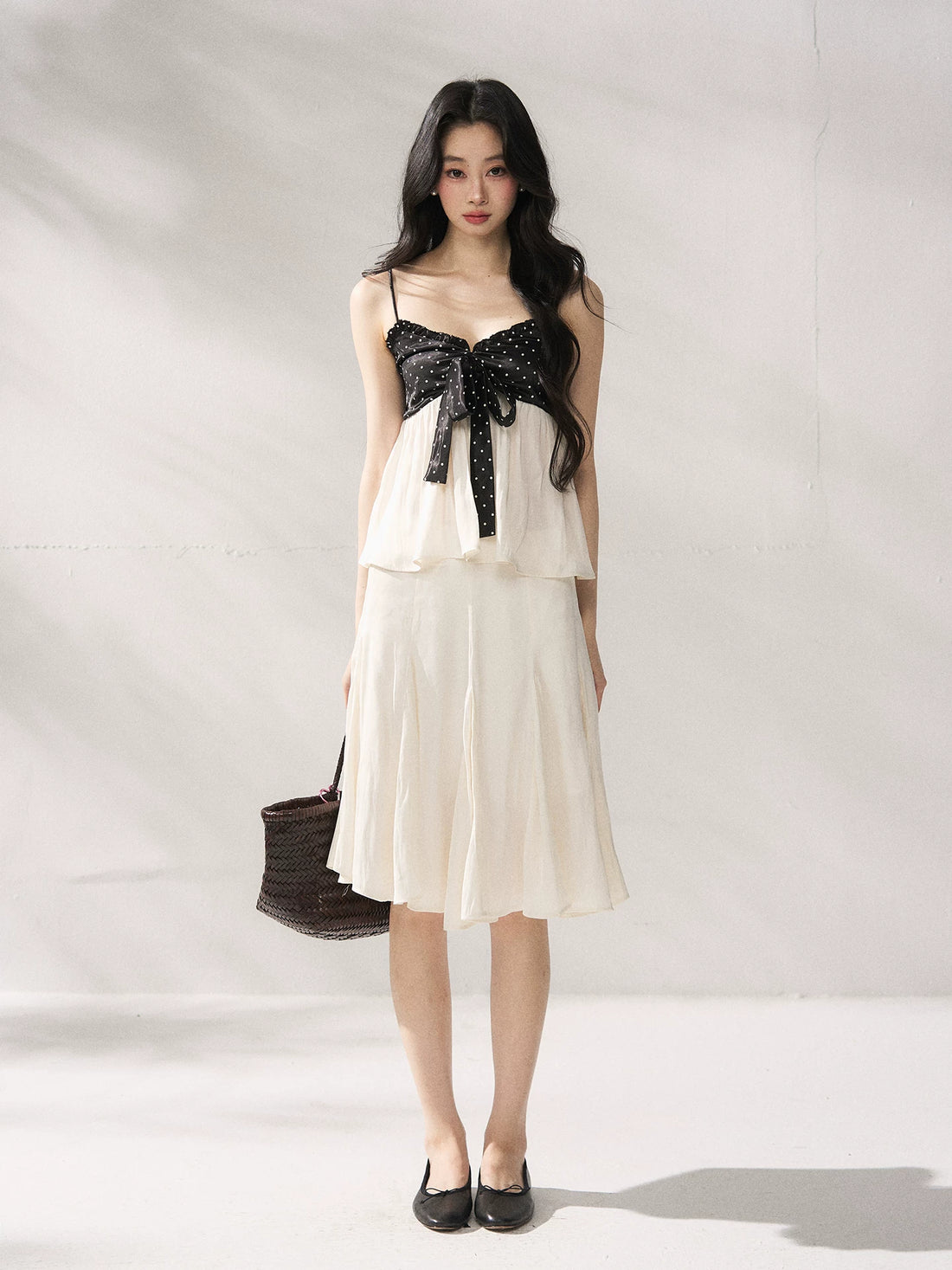 Polka Dot Top &amp; Skirt Set