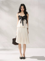 Polka Dot Top & Skirt Set
