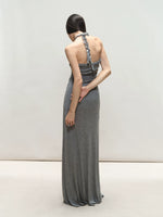 Cable Knit Halter Dress