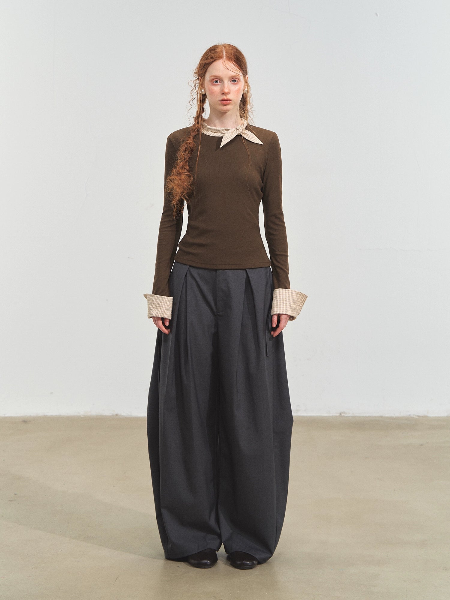 Bow-tie Slim Fit Base Shirt