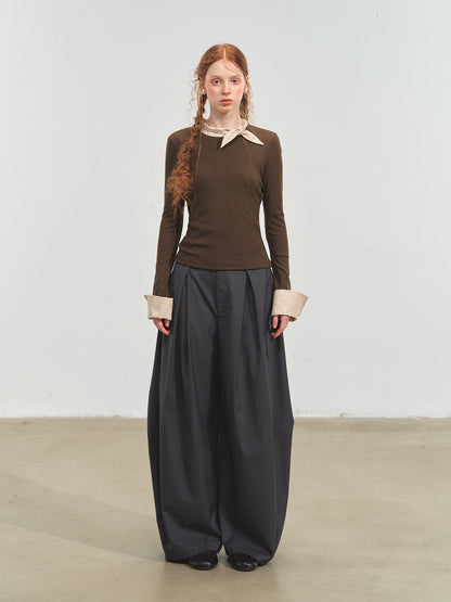 Bow-tie Slim Fit Base Shirt