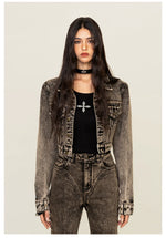 Ancient Myth Mustang short Denim Jacket